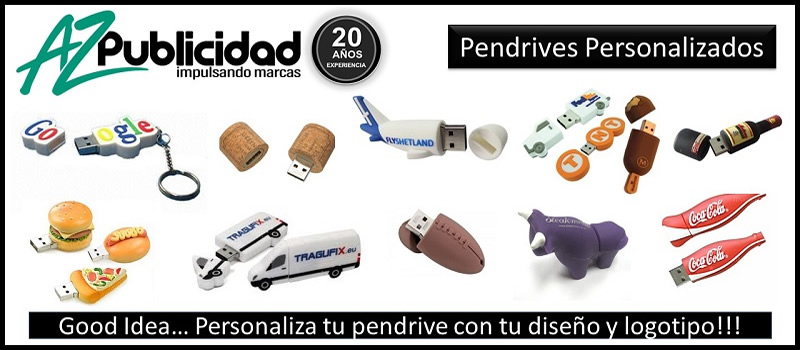 Pendrive personalizados