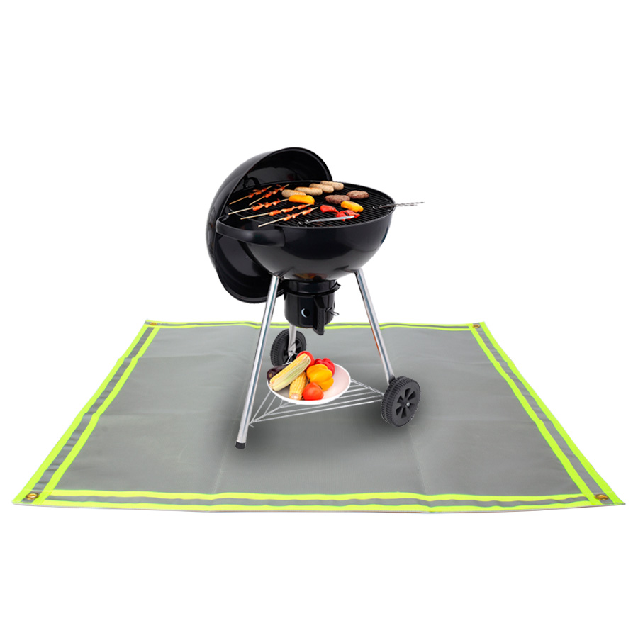 Alfombra reflectante anti-flama